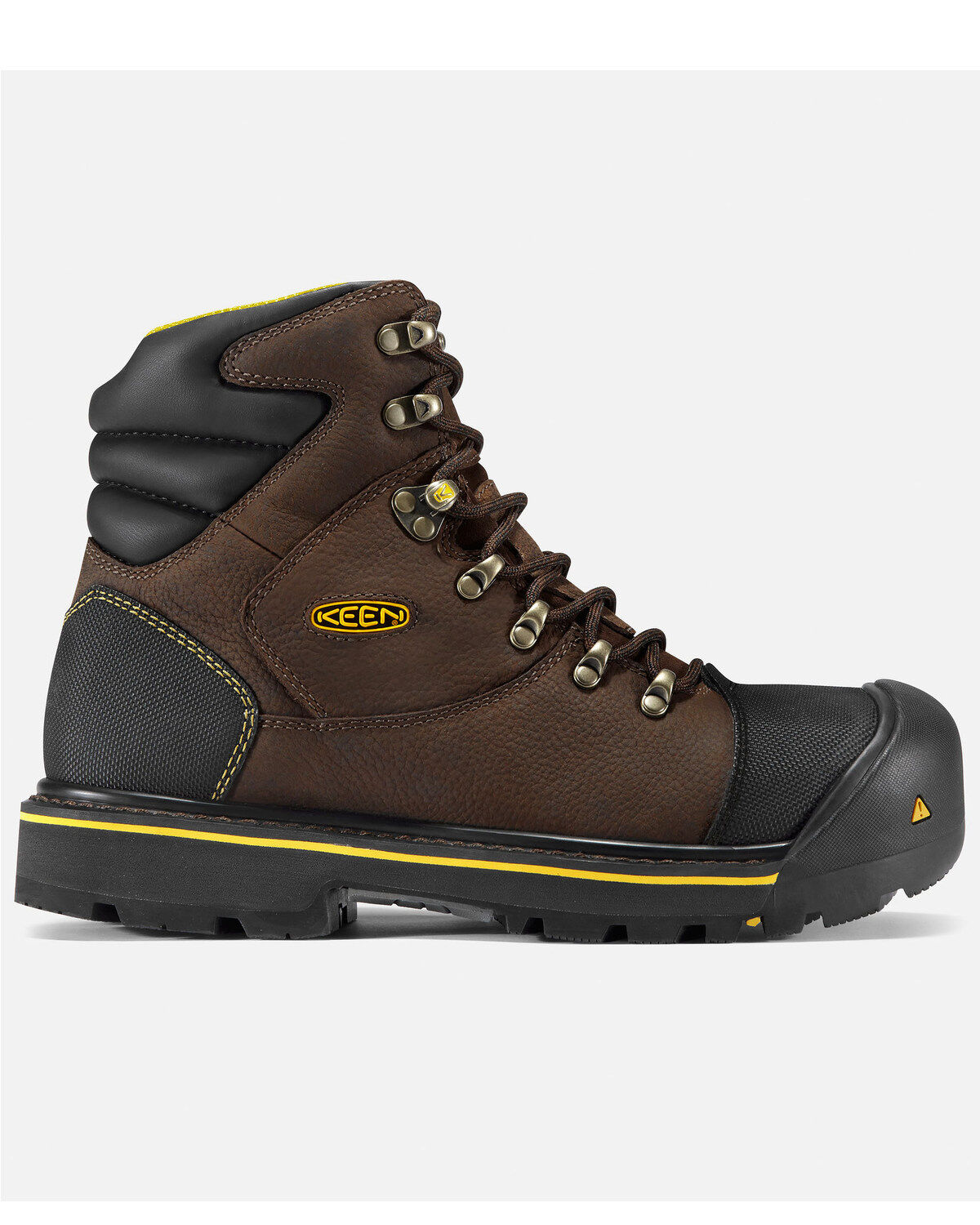 Image #2 - Keen Men's 6" Milwaukee Work Boots - Steel Toe, , hi-res