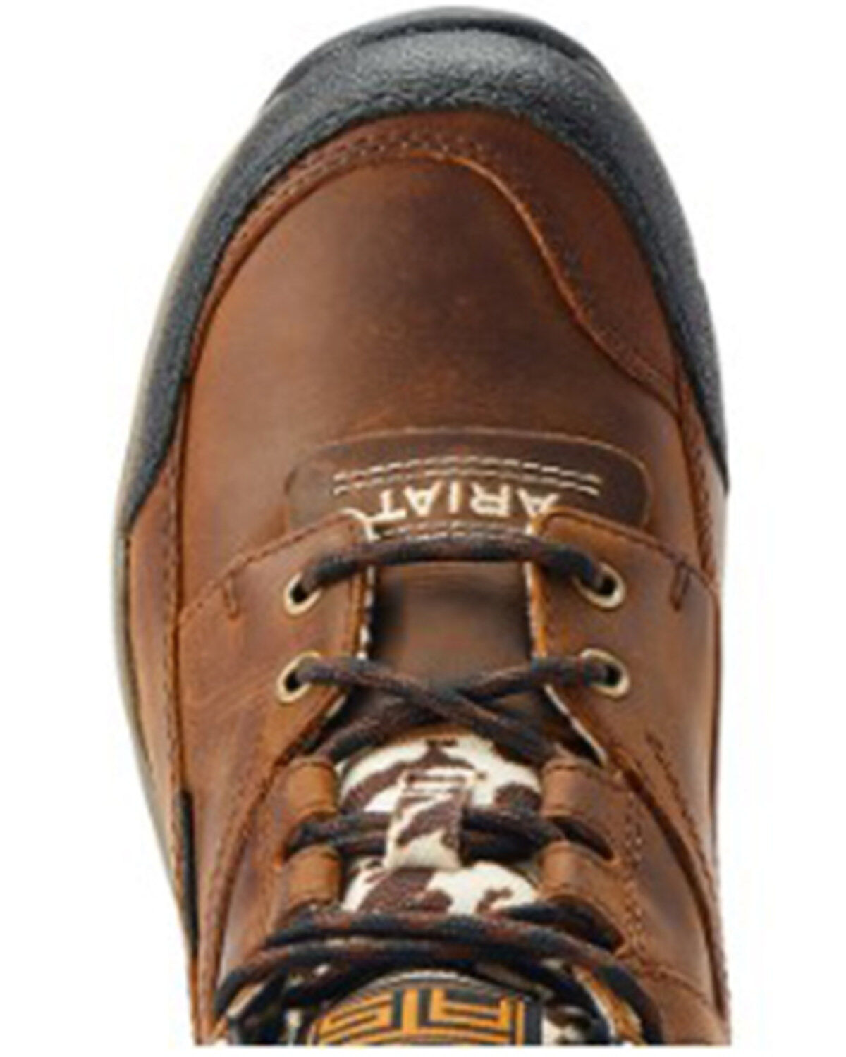 Image #4 - Ariat Women's Cow Print Terrain Waterproof Boots - Soft Toe, Brown, hi-res