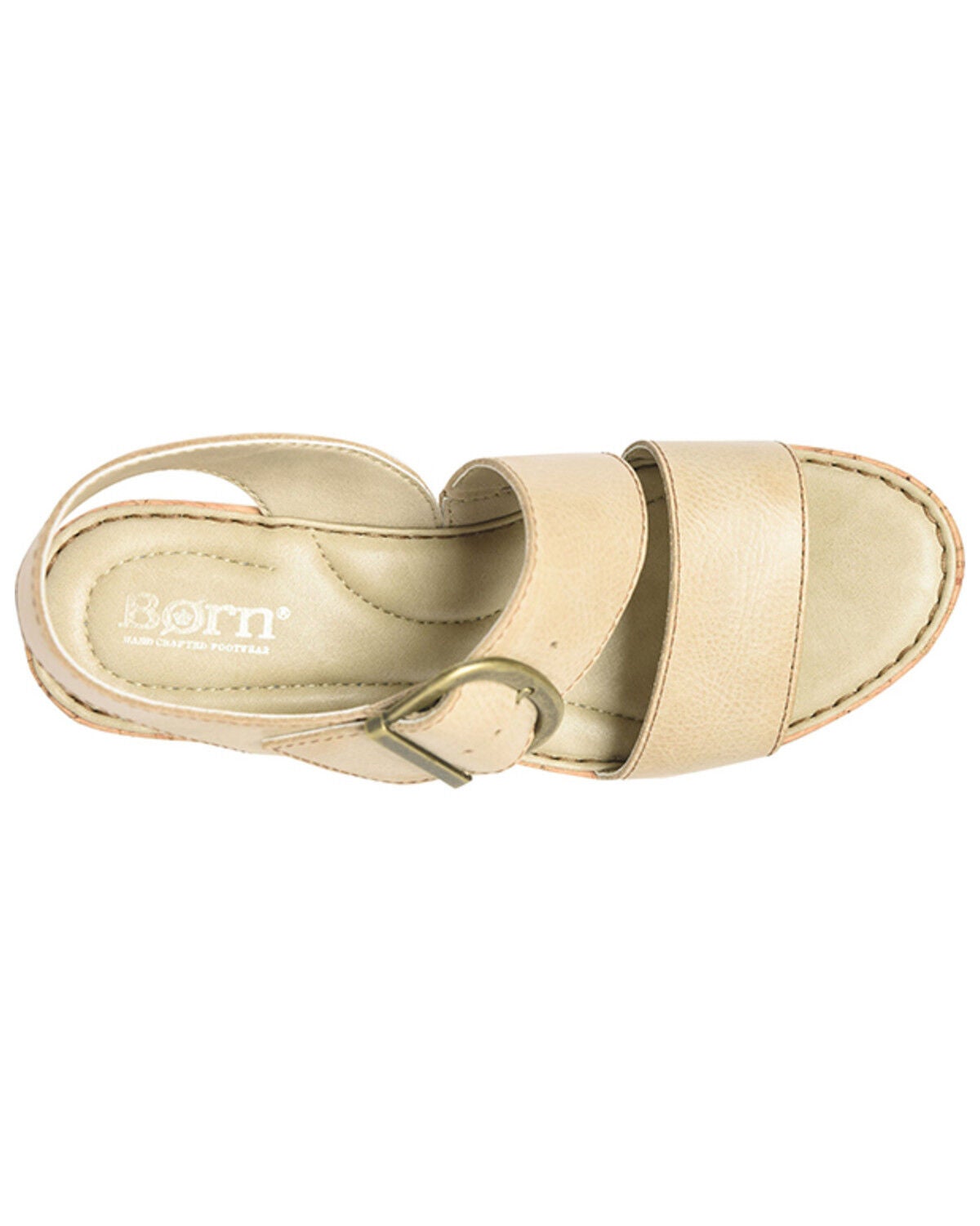 Image #5 - Born Women's Sapphire Wedge Sandals, Grey, hi-res