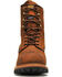 Carolina Men's Waterproof Insulated Logger Boots - Round Toe, Brown, hi-res