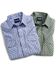 Image #2 - Wrangler Men's Assorted Plaid & Striped Short Sleeve Western Shirts - Big & Tall, , hi-res