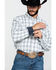 Image #4 - Cody James Core Men's Founders Large Plaid Long Sleeve Western Shirt, , hi-res