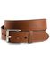 Ariat Triple Stitched Leather Belt - Reg & Big, Sunshine, hi-res