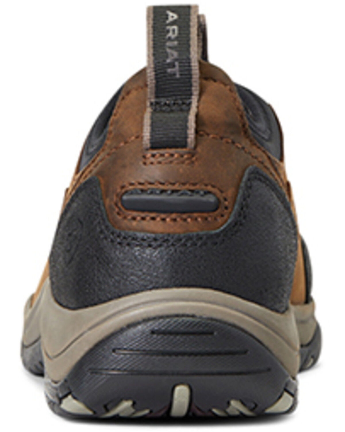 Image #3 - Ariat Men's Terrain Ease Waterproof Distressed Endurance Work Shoes, Brown, hi-res
