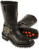 Milwaukee Leather Men's 11" Classic Harness Boots - Square Toe - Wide, , hi-res