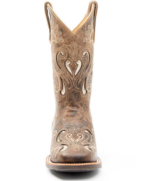 Image #4 - Shyanne Women's Melody Western Performance Boots - Broad Square Toe, Tan, hi-res