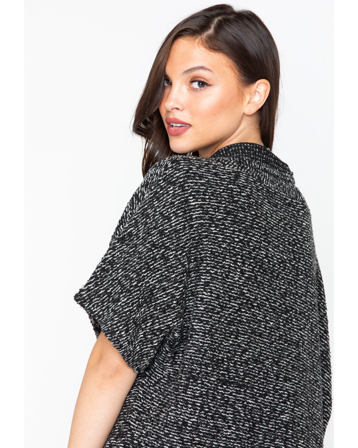 Image #3 - BB Dakota Women's Knit Cardigan, Black, hi-res