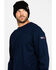 Image #3 - Ariat Men's FR O&G Graphic Long Sleeve Work T-Shirt, Navy, hi-res