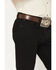 Image #2 - RANK 45® Men's Midnight Wash Brock Relaxed Bootcut Performance Stretch Denim Jeans, Black, hi-res