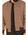 Brixton Men's Dillinger Bomber Jacket, Tan, hi-res