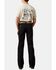 Image #2 - Ariat Boys' B4 Relaxed Bootcut Stretch Denim Jeans, Black, hi-res