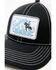 Image #2 - Cowgirl Hardware Men's Cowboys and Beer Ball Cap, Black/white, hi-res
