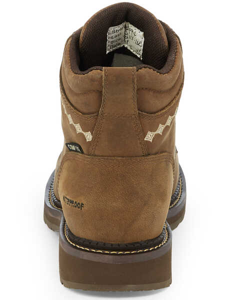 Image #2 - Justin Women's Lanie Waterproof Work Boots - Composite Toe, , hi-res