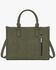 Image #2 - Wrangler Women's Sherpa Southwestern Print Canvas Crossbody Tote, Brown, hi-res