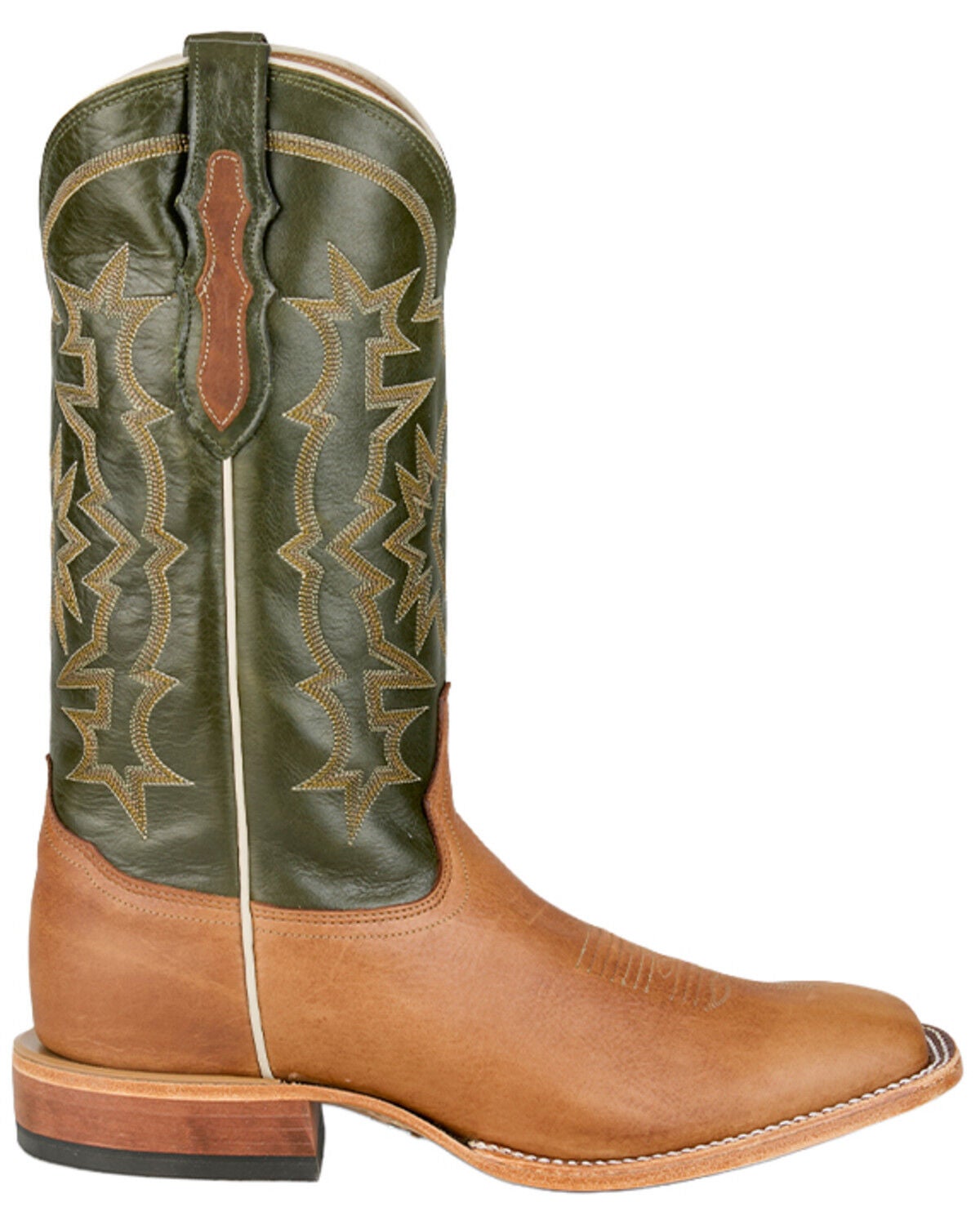 Image #2 - Tony Lama Men's Samuel Tall Western Boots - Broad Square Toe, Tan, hi-res