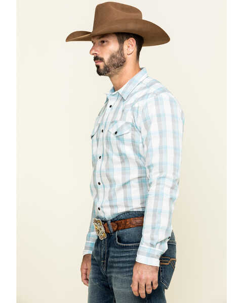Image #3 - Gibson Men's Big Buck Down Plaid Long Sleeve Western Shirt , , hi-res