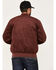 Brixton Men's Dillinger Bomber Jacket, Burgundy, hi-res