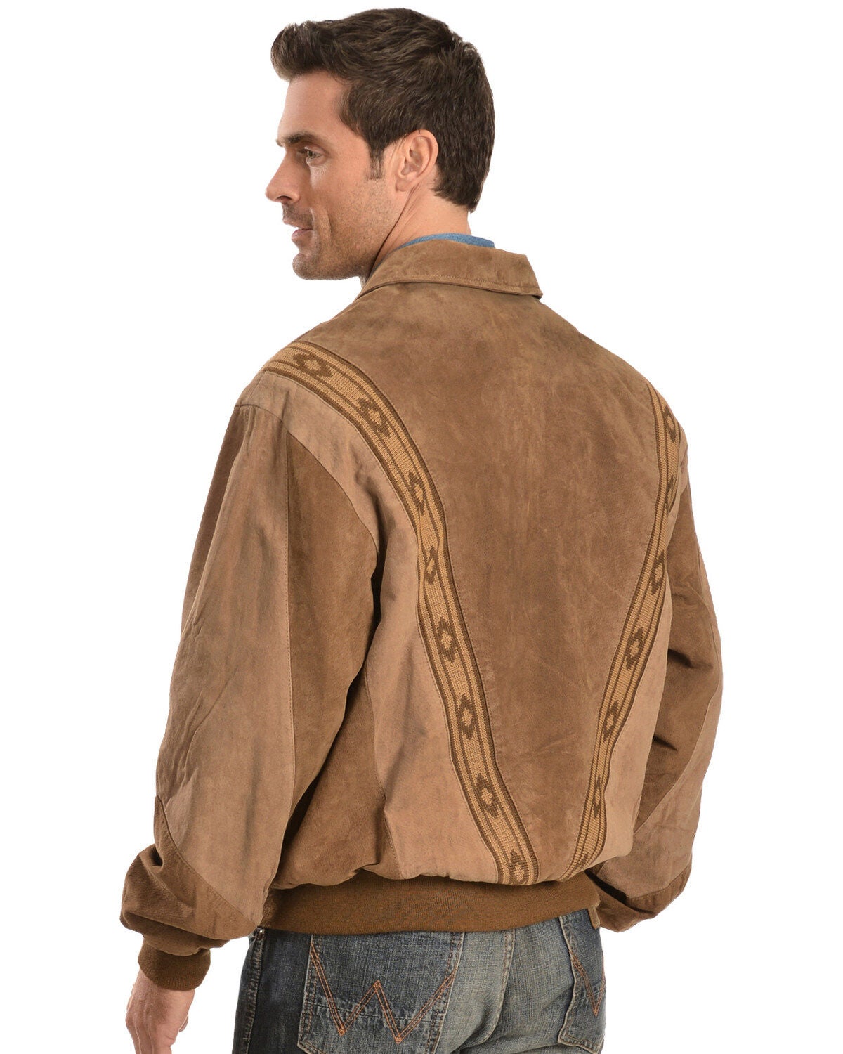 Scully Bourban Boar Suede Blazer