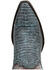 Dan Post Women's Rustic Exotic Lizard Western Boot - Snip Toe, Turquoise, hi-res