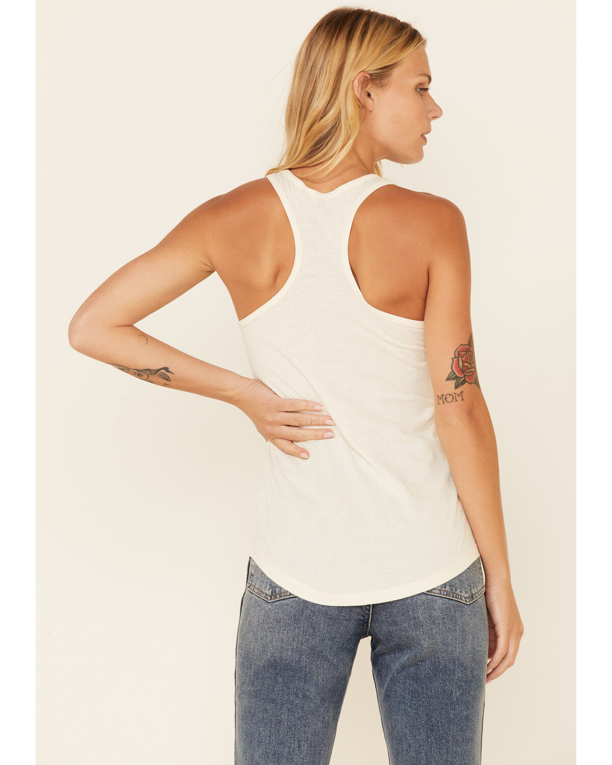 Image #4 - Blended Women's Think Outside Graphic Tank Top  , , hi-res