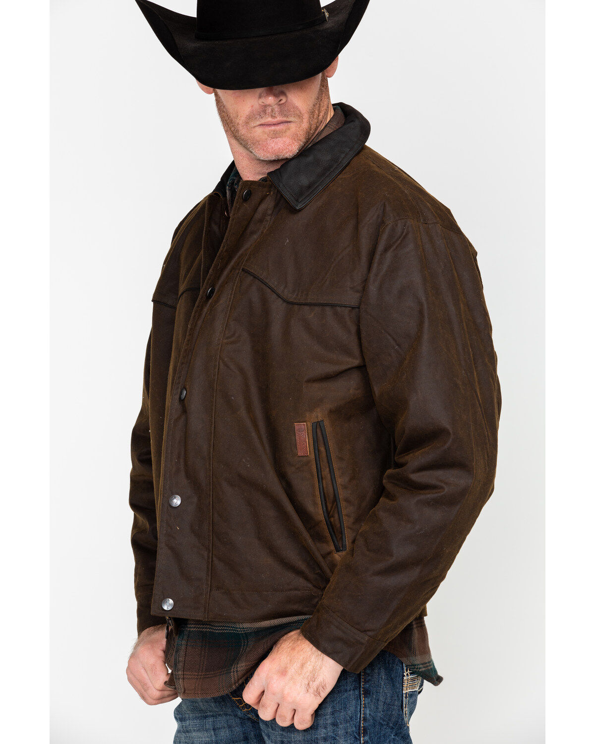 Image #6 - Outback Men's Trailblazer Jacket, Bronze, hi-res