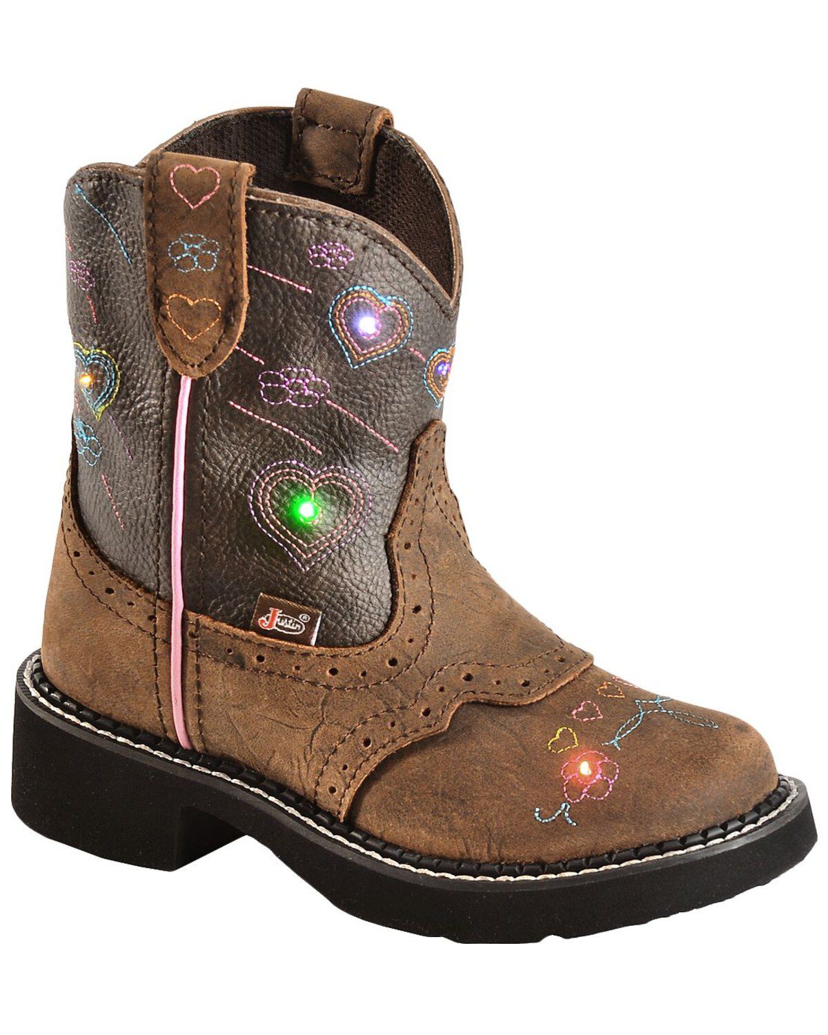 justin work boots for youth