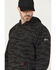 Image #2 - Ariat Men's FR Durastretch Smoke Hooded Sweatshirt, Black, hi-res
