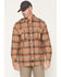 Image #1 - Thorogood Men's Plaid Print Heavyweight Long Sleeve Button-Down Flannel Shirt, Blue, hi-res