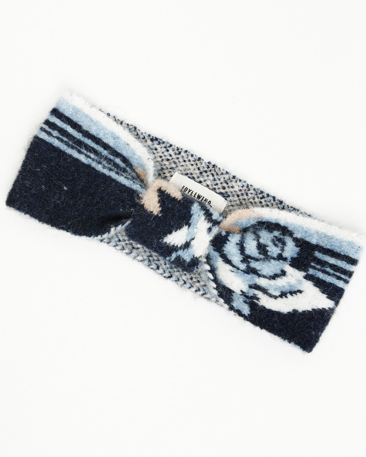 Image #1 - Idyllwind Women's Skyvalley Southwest Rose Earwarmer, Navy, hi-res
