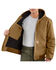 Image #2 - Carhartt Men's Quilted Flannel Lined Duck Active Work Jacket, Brown, hi-res