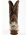 Image #5 - Tanner Mark Men's Rattlesnake Print Western Boots - Broad Square Toe, Natural, hi-res