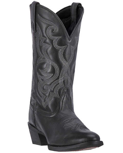 Image #2 - Laredo Women's Maddie Western Boots - Medium Toe, Black, hi-res