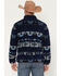 Image #4 - Cody James Men's Barrens Southwestern Print Zip-Up Jacket, Blue, hi-res