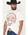 Image #2 - Wrangler X Coors Banquet Men's Served Everywhere Short Sleeve Graphic T-Shirt, Off White, hi-res