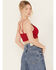 Image #4 - Wishlist Women's Strappy Lace Applique Scallop Lace Bralette, , hi-res