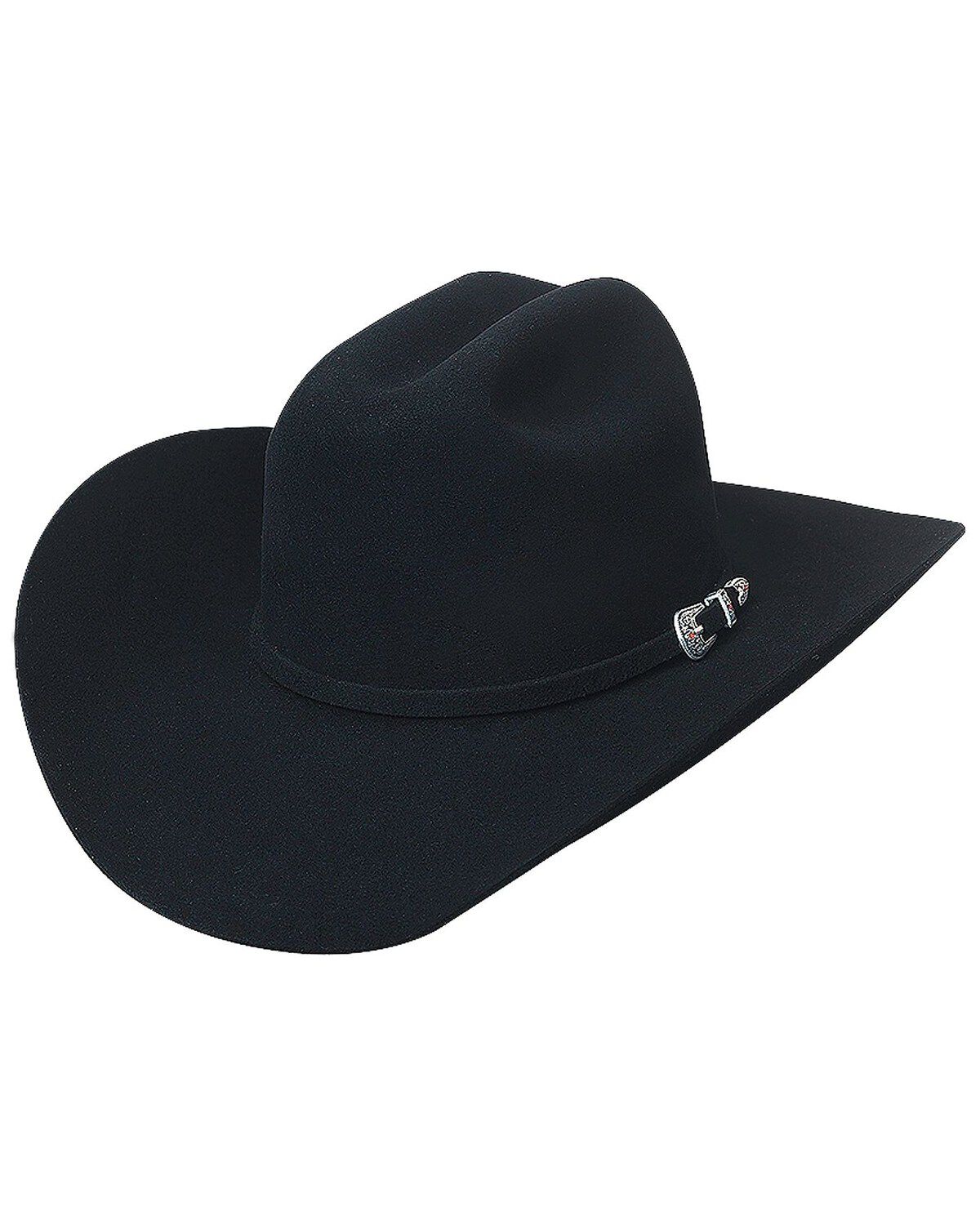 Bullhide True to the Game 10X Felt Cowboy Hat, Black, hi-res