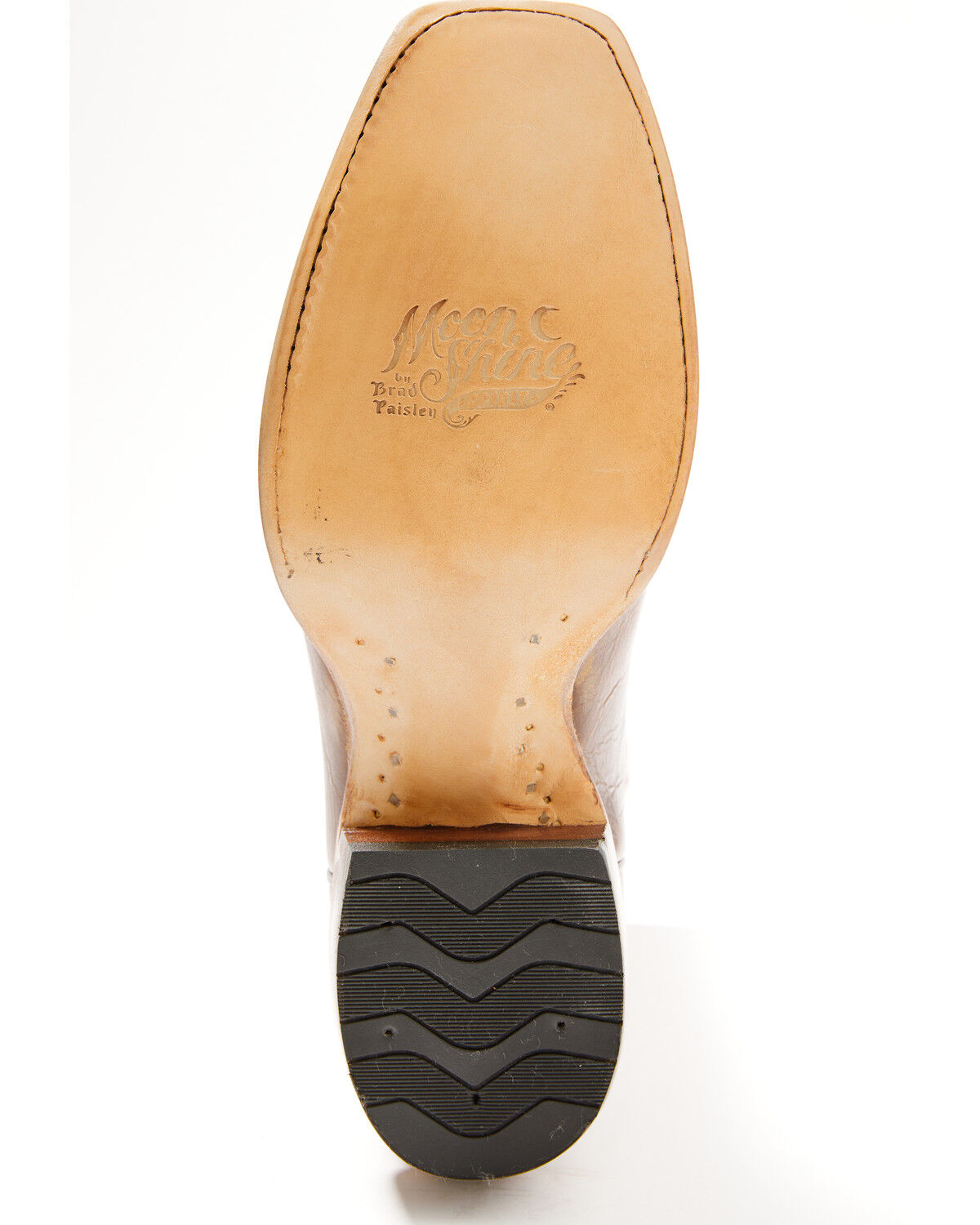 Image #7 - Moonshine Spirit Men's Showtime Inlay Western Boots - Square Toe, Tan, hi-res