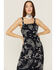 Patrons of Peace Del Mar Paisley Print Maxi Dress, Navy, hi-res
