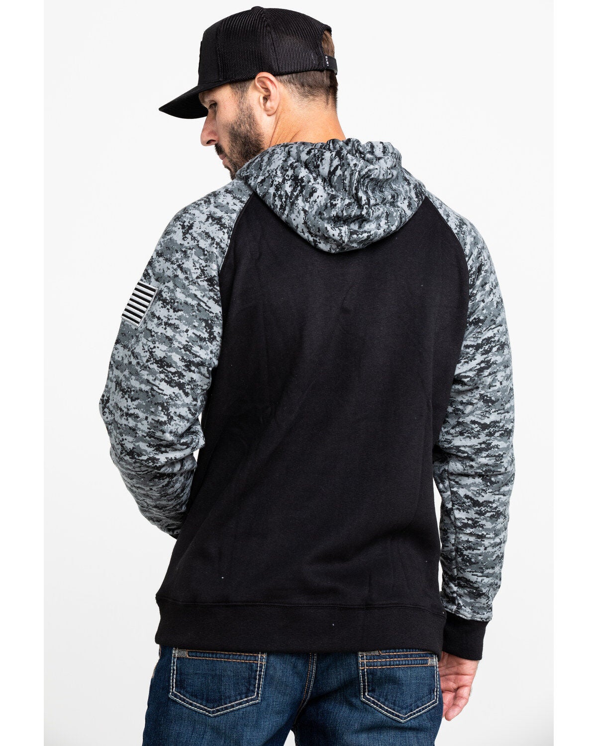 Ariat Men's Black Patriot Hoodie | Boot 