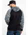 Image #2 - Ariat Men's Patriot Hooded Sweatshirt, Black, hi-res