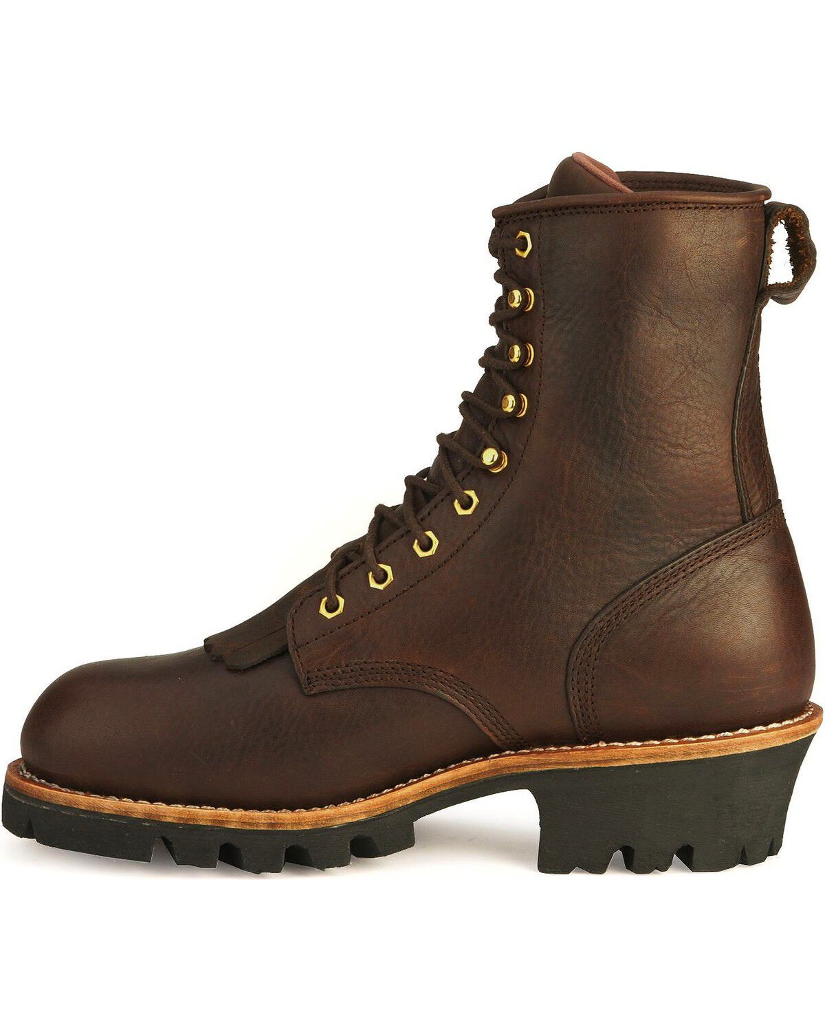 men's chippewa logger boots