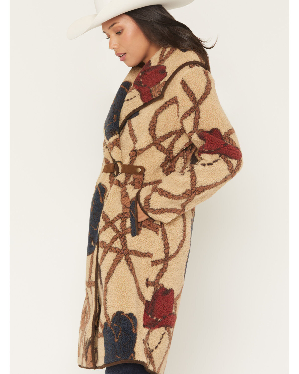 Image #2 - Tasha Polizzi Women's Hathaway Coat, Khaki, hi-res