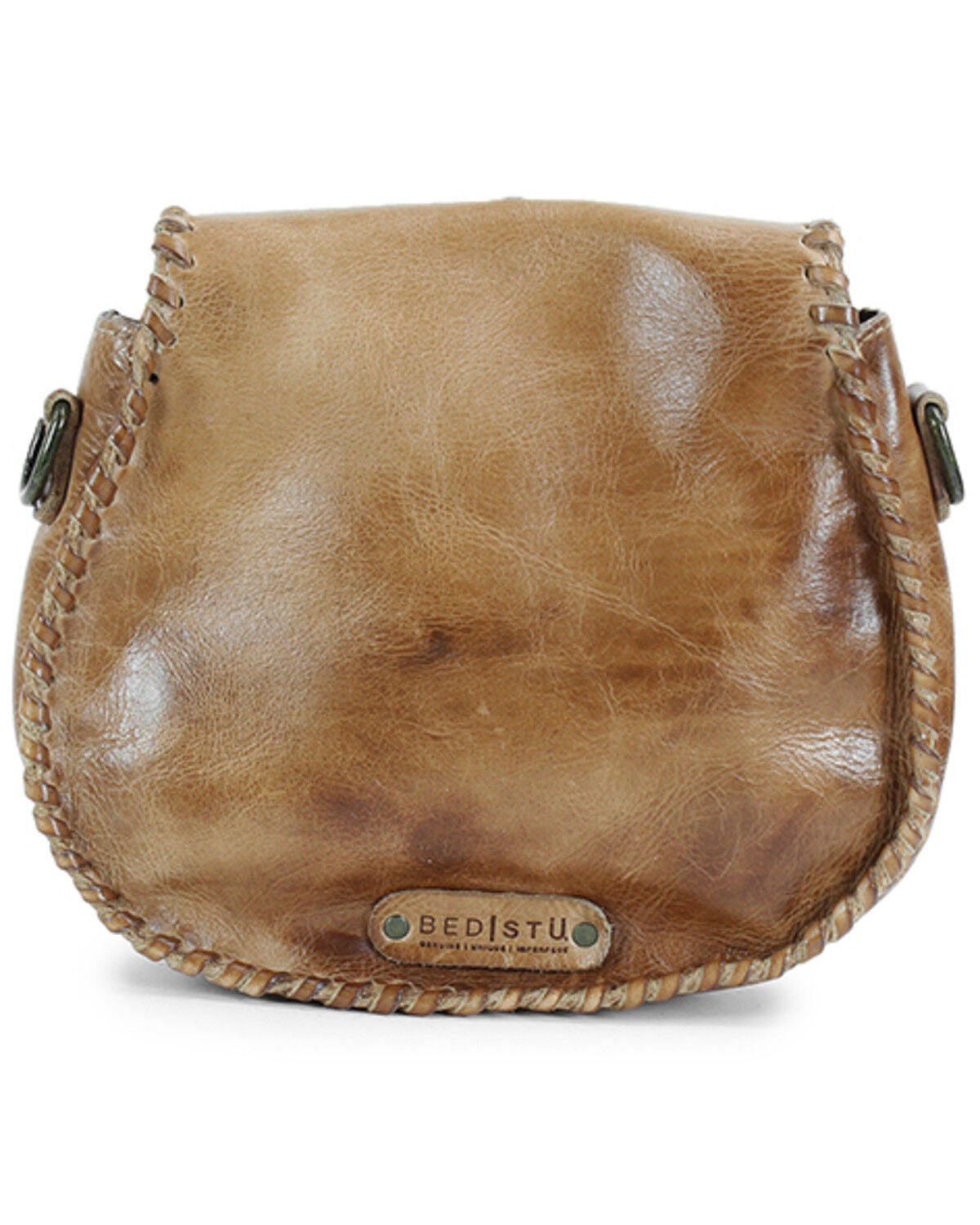 Image #3 - Bed Stu Women's Half Moon Crossbody Bag, Distressed Brown, hi-res