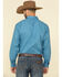 Image #2 - Tuf Cooper Men's Stretch Poplin Geo Print Long Sleeve Western Shirt, , hi-res