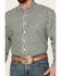 Resistol Men's Pine Striped Long Sleeve Button Down Western Shirt, Green, hi-res