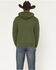 Image #4 - Smith & Wesson Men's Logo Sleeve Hooded Sweatshirt, Olive, hi-res