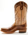 Image #3 - Moonshine Spirit Men's Showtime Inlay Western Boots - Square Toe, Tan, hi-res