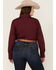 Image #4 - Ariat Women's Kirby Long Sleeve Button-Down Stretch Western Shirt - Plus, Burgundy, hi-res