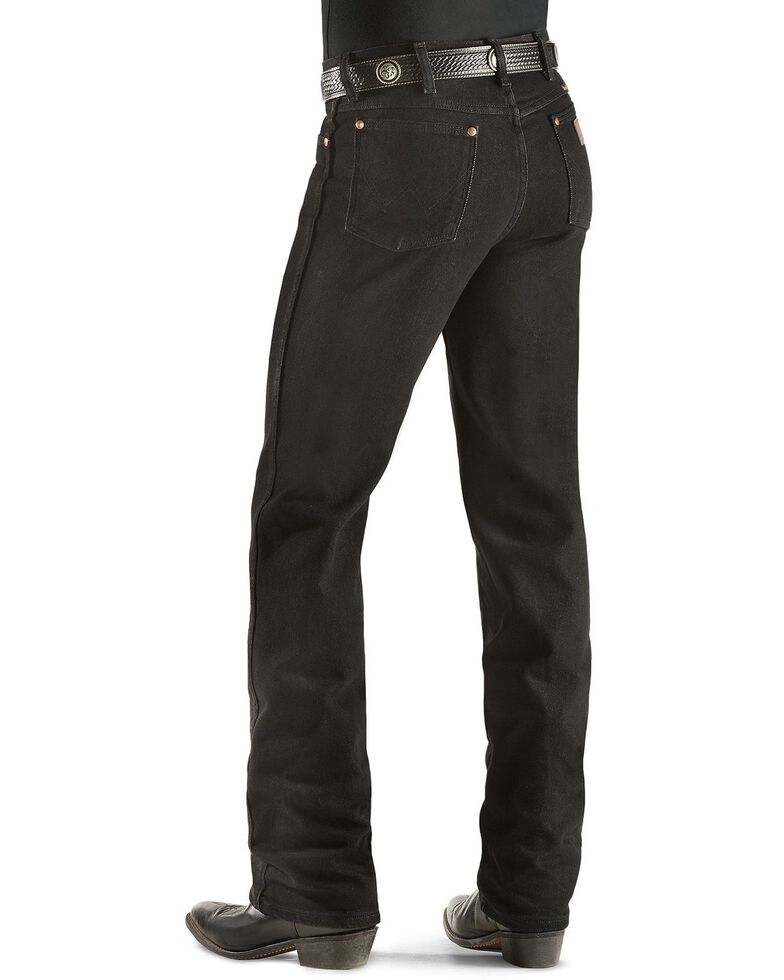 wrangler cowboy cut slim fit stretch jeans