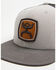 Image #2 - Hooey Men's Zenith Trucker Cap, Grey, hi-res